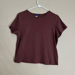 Women's brown old navy Top large
